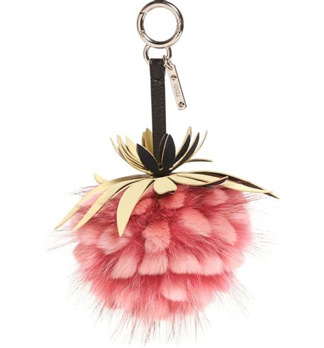 fendi pineapple bag charm|Fendi shirts.